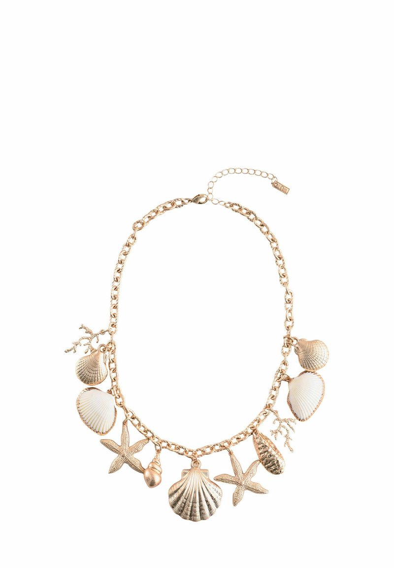 Next SHELL CHARM - Kaulakoru - gold tone