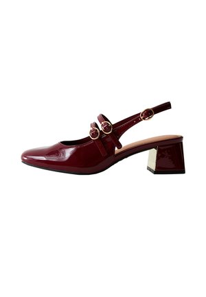 BLOCK HEEL MARY JANE - Klassieke pumps - burgundy
