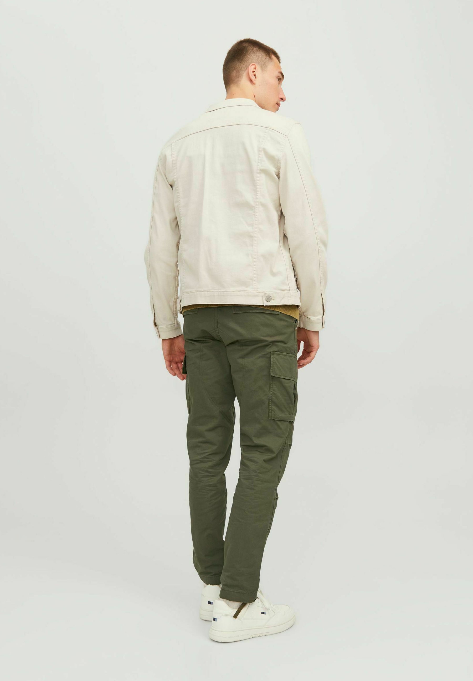 JACK & JONES Pantaloni Cargo Uomo Jpstbill Jjvincent Yo Ln - Comodi E Casual
