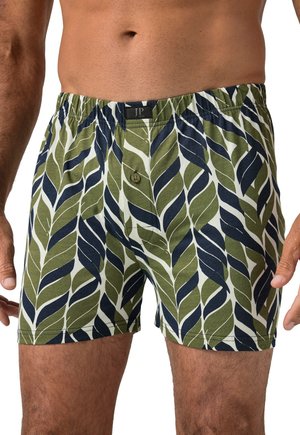 JP1880, BOXER SHORTS, LOUNGEWEAR, OEKO-TEX, 2-PACK, UNDERPANTS, UP TO 8XL - Boxers - pond green
