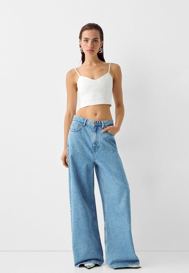 Bershka Top wit Bershka Top wit