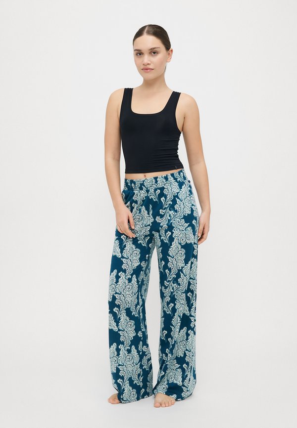 WOMEN PANTS - Pyjama bottoms - teal