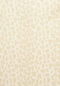 Tela de color beige claro con un sutil patrón abstracto de manchas beige más oscuras, creando una apariencia texturada. Superficie suave y lisa.