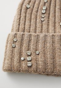 VILA VIESTRALLA BEANIE - Čiapka - natural melange