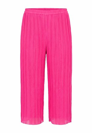 Angel of Style, PLISSEE-CULOTTE, WEITES, GERADES BEIN - Bukser - hibiscus pink