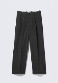 HEAVY SUIT TROUSERS - Püksid - black