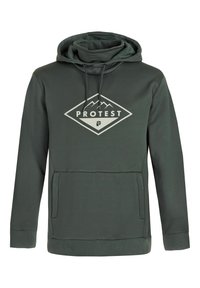 PRTISSYK - Hoodie - huntergreen