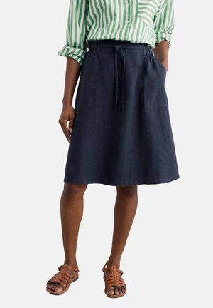 Seasalt Cornwall Falda acampanada - navy maritime