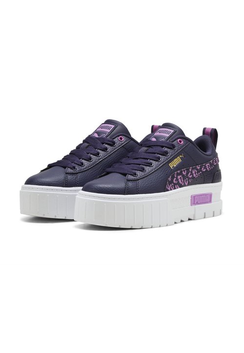 PUMA MAYZE WILD JR UNISEX - Trainers - deep plum-mauve pop — foto 2