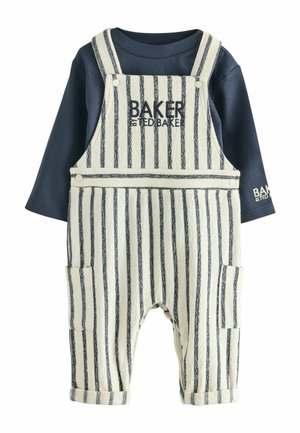 REGULAR FIT - STRIPED SET   - Peto - navy stone