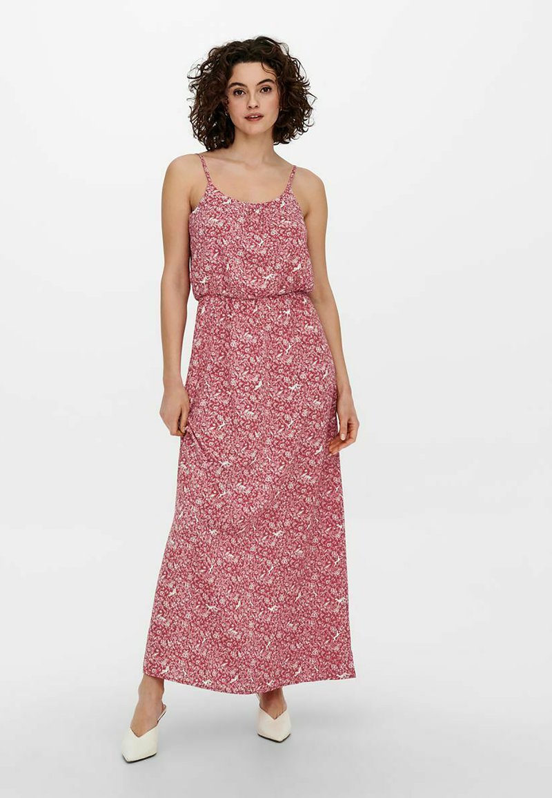 ONLY Robe longue mineral red/rouge ZALANDO.FR