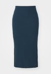 SKIRT - Saia lápis - armory navy