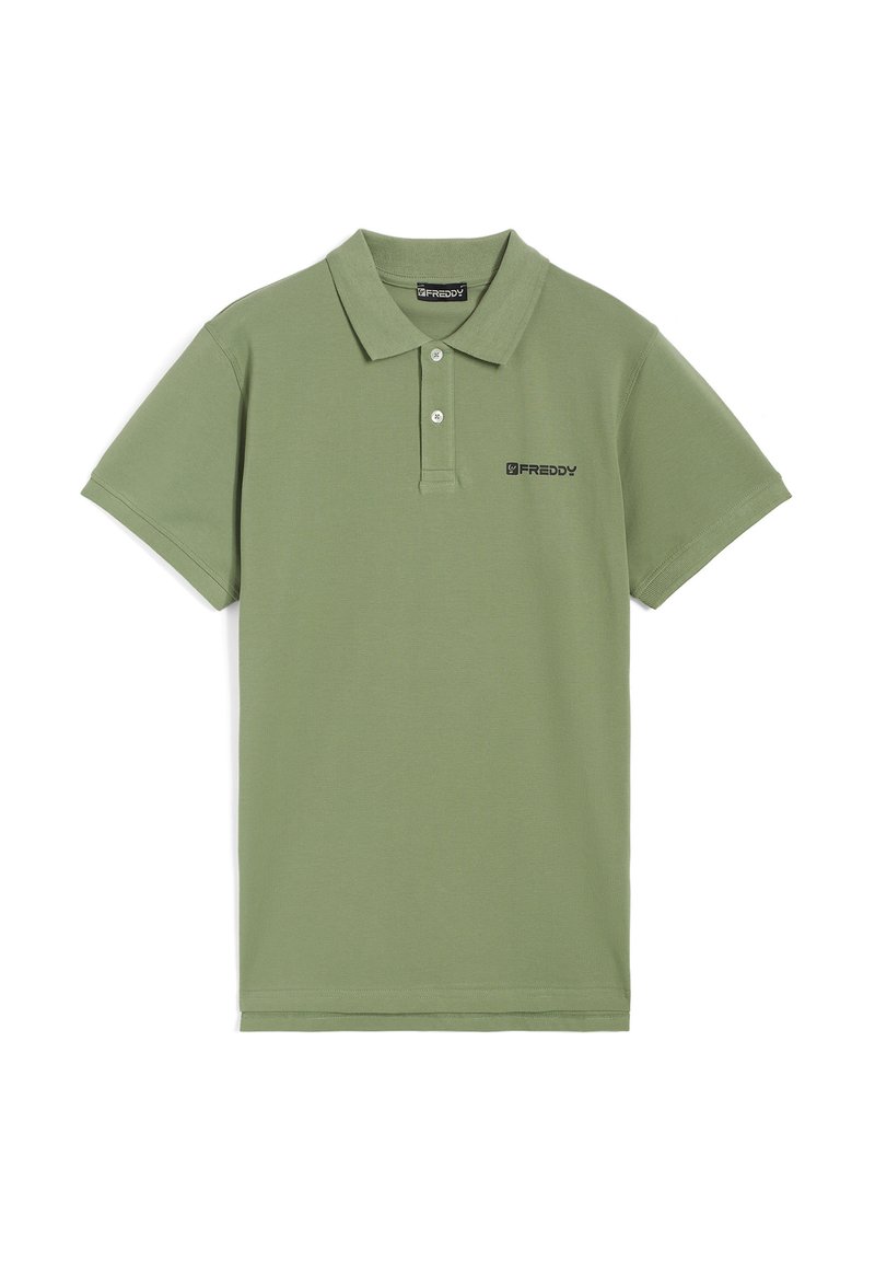 Freddy MANICA CORTA DA DESIGN ESSENZIALE  - Polo - salvia