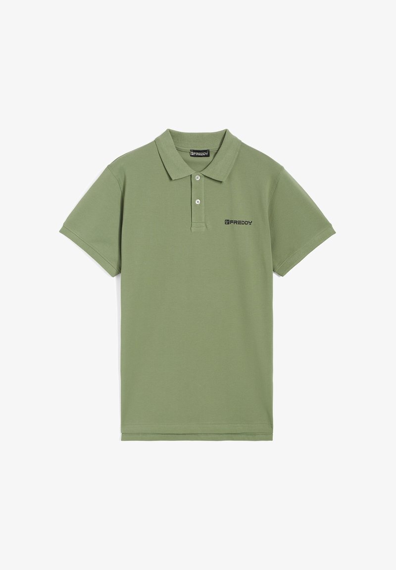 Freddy MANICA CORTA DA DESIGN ESSENZIALE - Polo - salvia