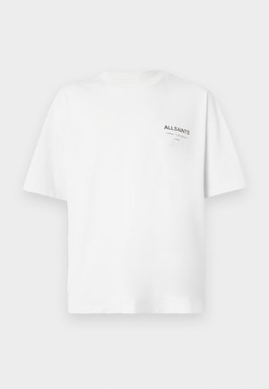 AllSaints STYX UNDERGROUND - T-shirt imprimé - ashen white
