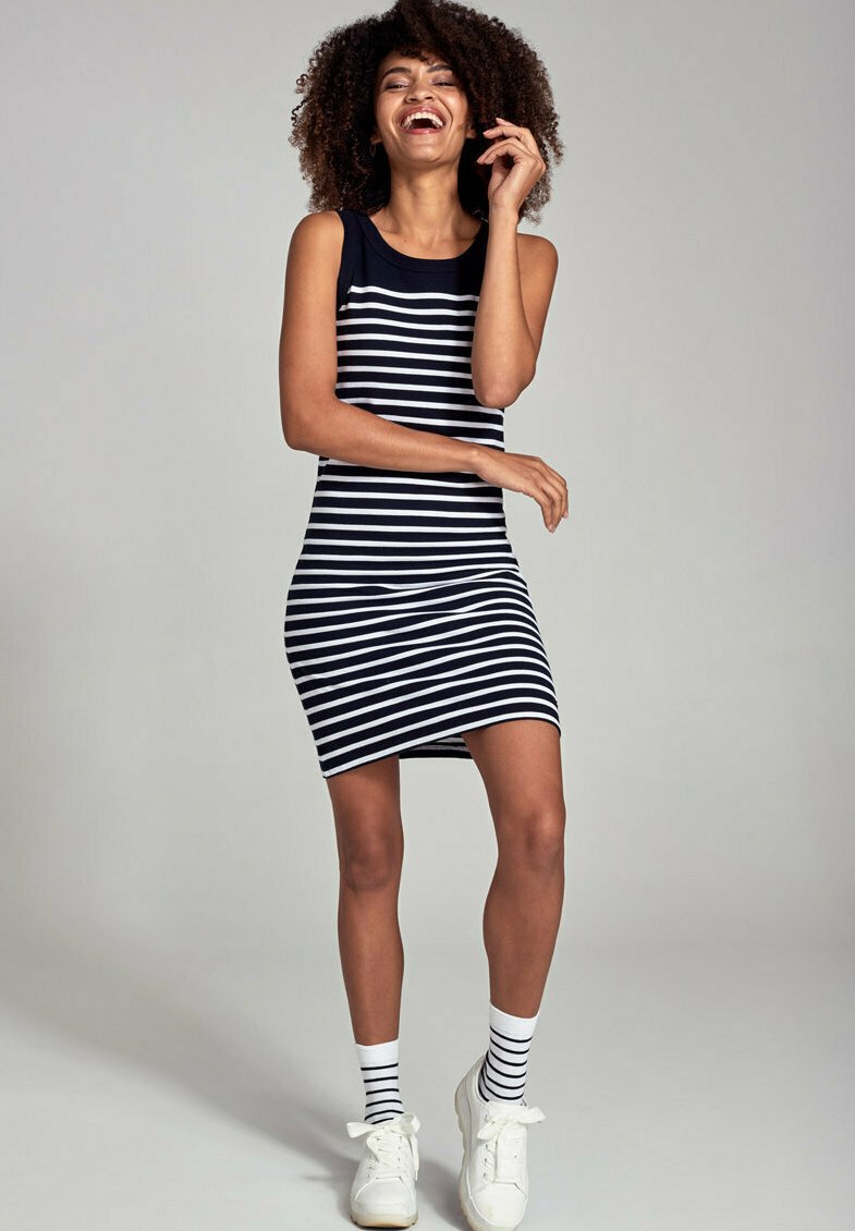 Armor lux TOP STRIPE DRESS - Sukienka letnia