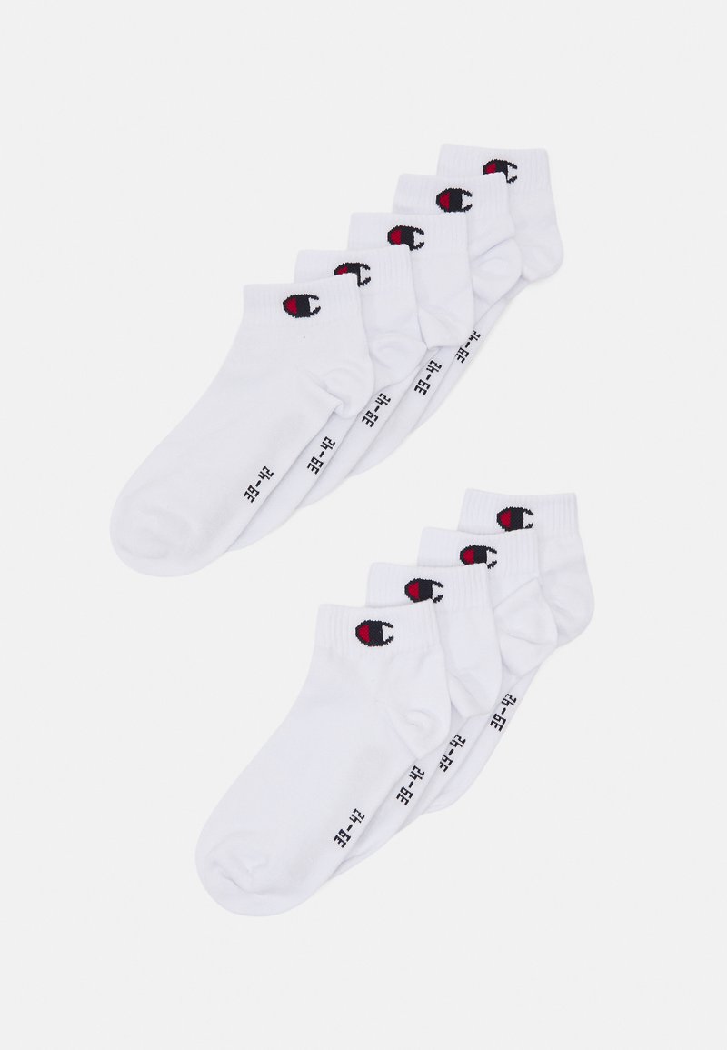 Champion QUARTER SOCKS 9 PACK Sportsocken white/weiß Zalando.at