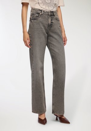 Wide Leg - blu denim medio