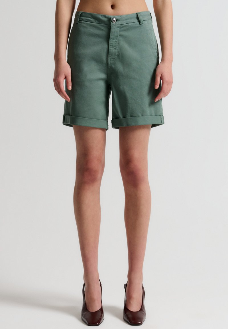 Ivy Copenhagen KARMEY  - Šortky - 681 dusty steel green