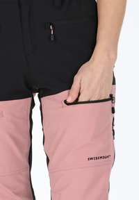Swedemount LOFOTEN STRETCH  - Pantaloni outdoor - black dusty rose