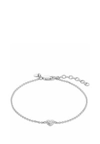 Liebeskind Berlin Bracciale Donna In Acciaio Inox - Doppia Fila Argento, Regolabile 17+3 Cm, Con Chiusura A Moschettone, In Scatola Regalo - 2