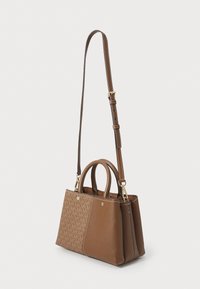 MICHAEL Michael Kors FLORA SATCHEL - Handtas - dark caramel