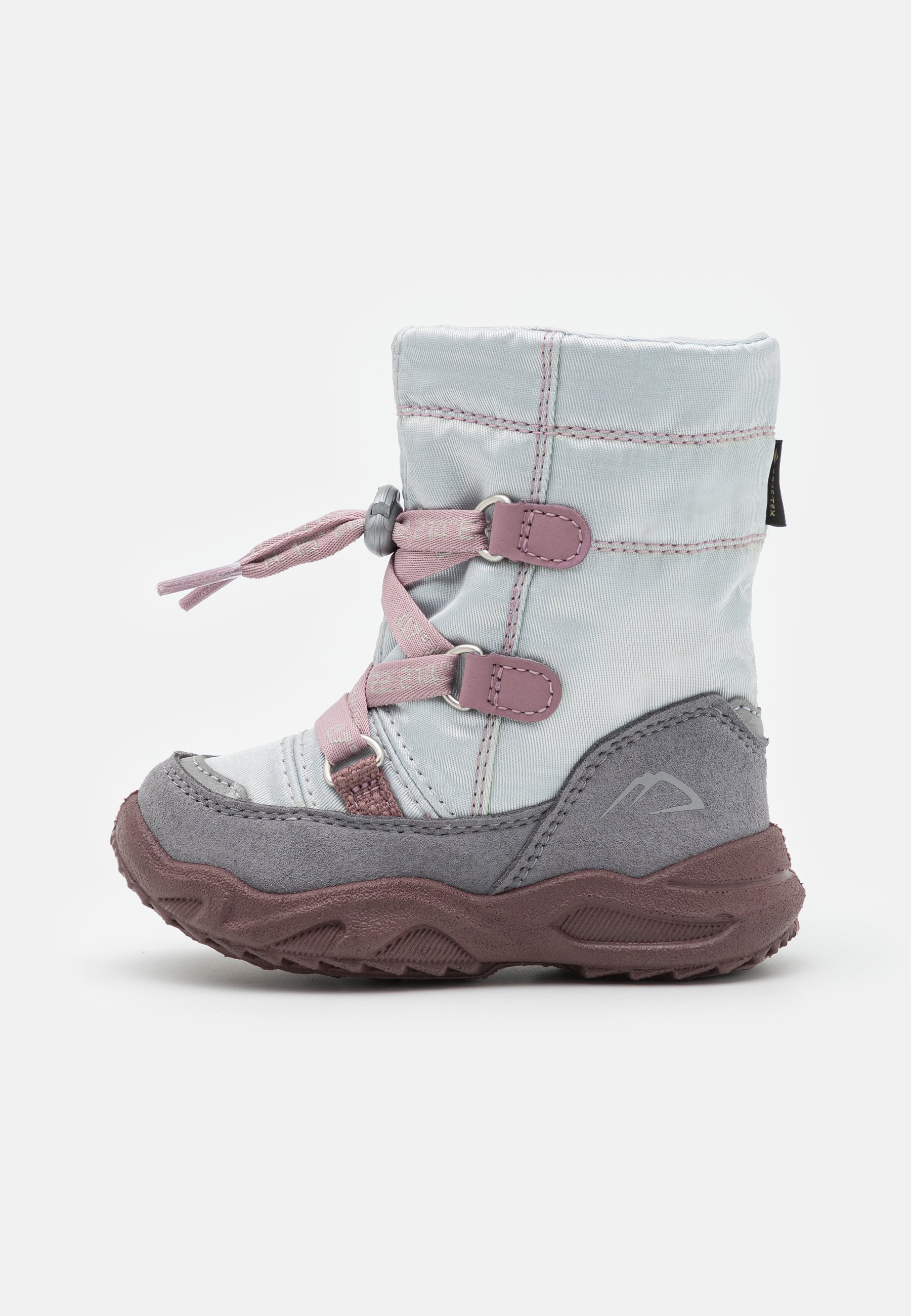 Superfit GLACIER - Snowboots - hellgrau/lila/lichtgrijs - Zalando.nl