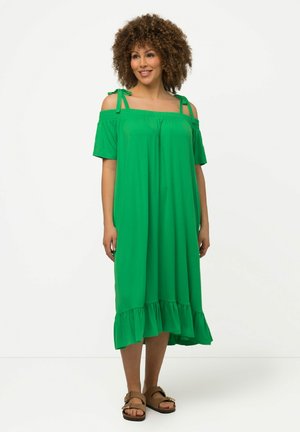 Ulla Popken Žerzejové šaty - green