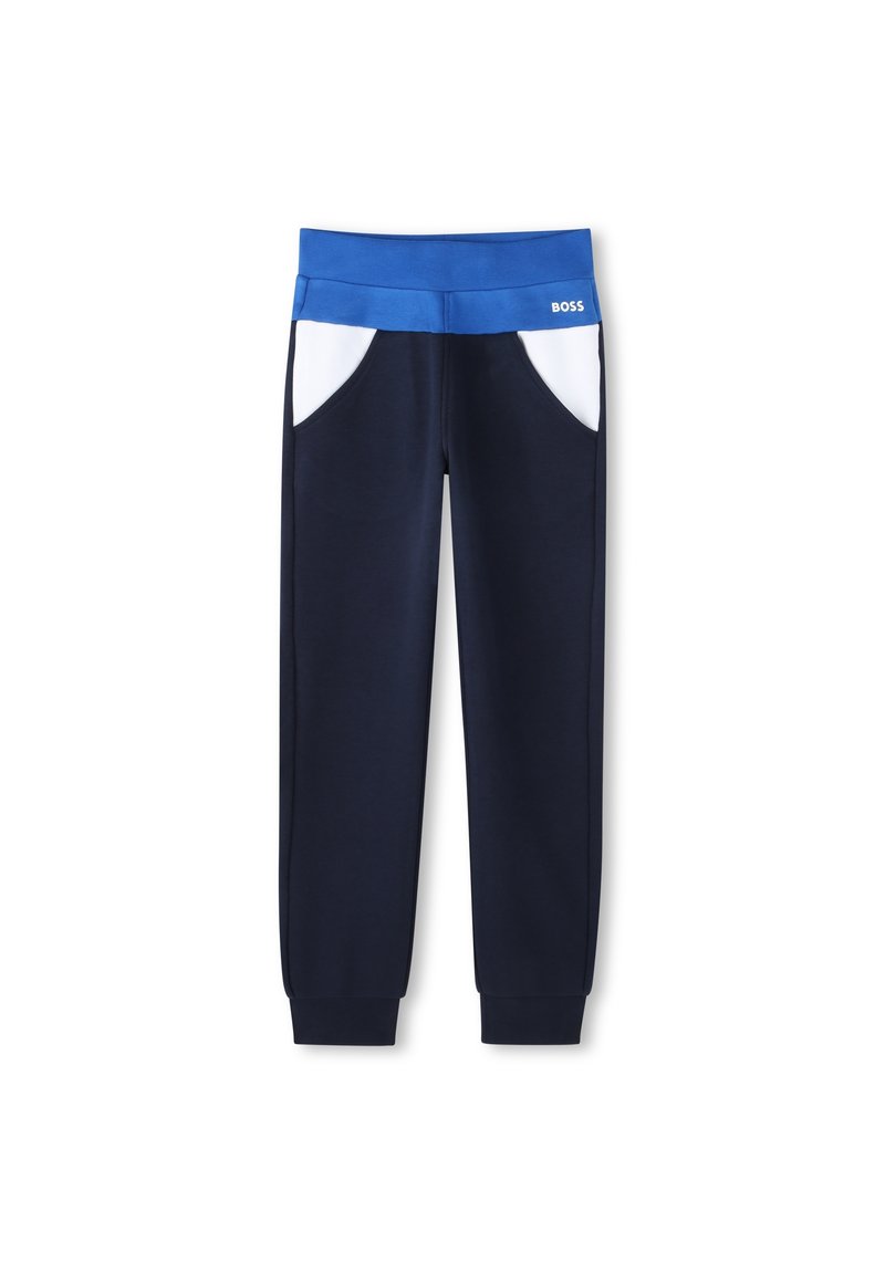 BOSS Kidswear Trainingsbroek blauw