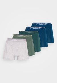 Unselected, blue/green/mottled grey