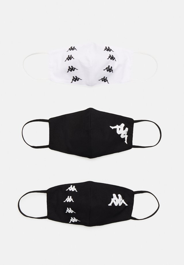 ZAFE 3 PACK - Stofmaske - black/white