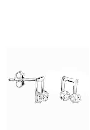 EIGHT NOTE MUSIC - Øreringe - silver coloured