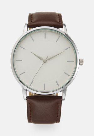 Watch - brown/silvercoloured