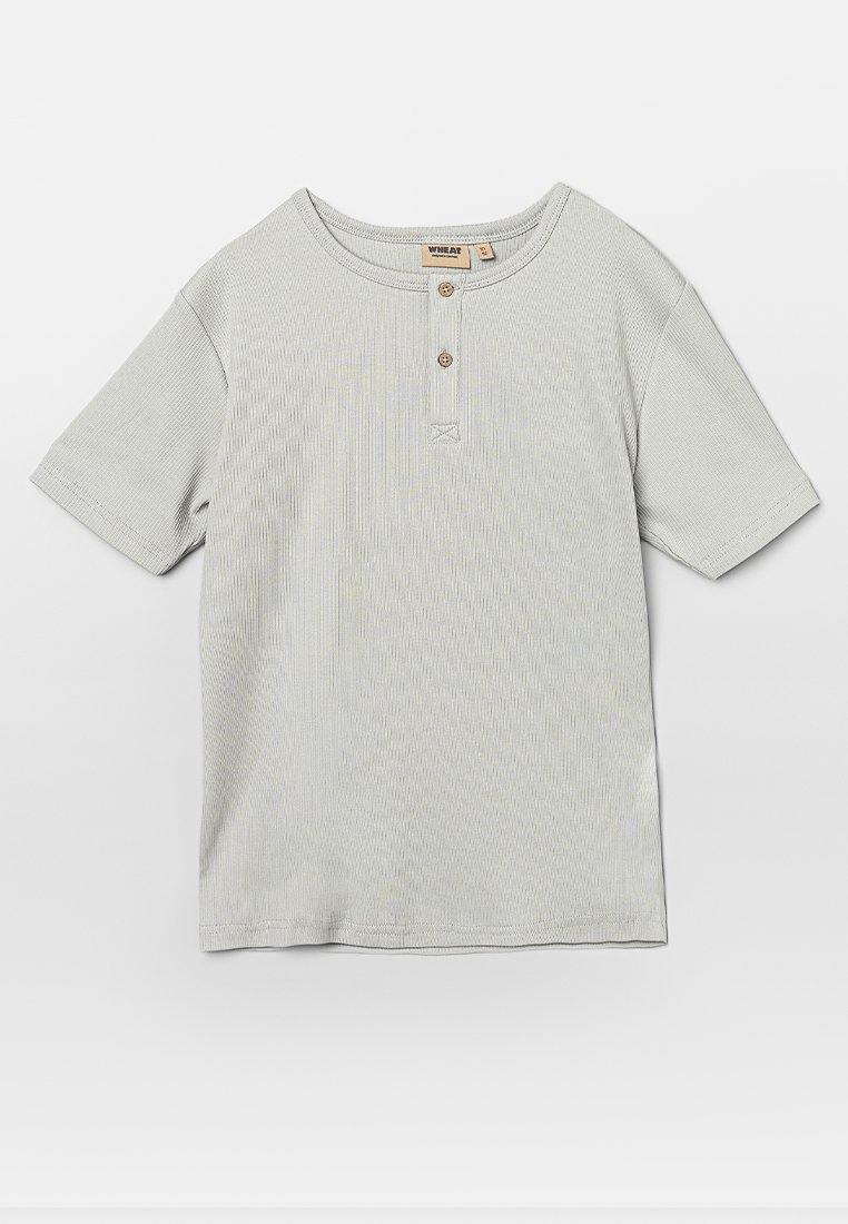 Wheat T-shirt basic grijs Wheat T-shirt basic grijs