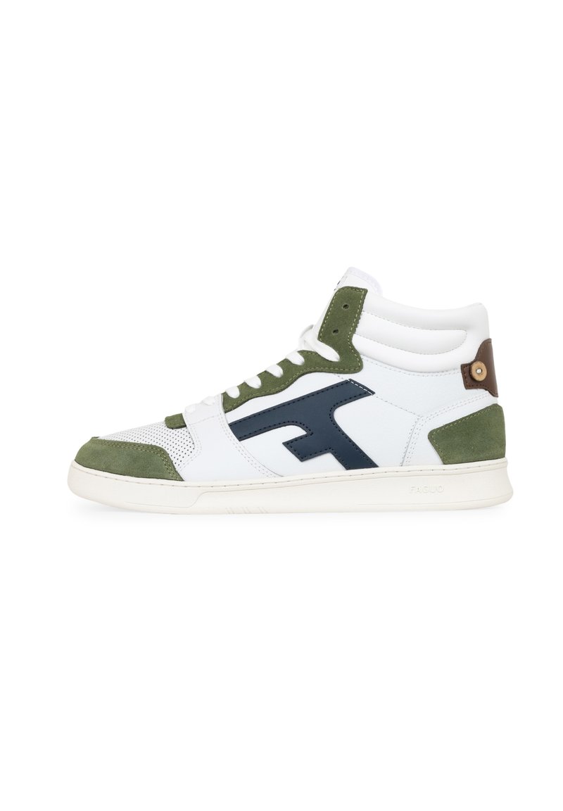 Faguo HAZEL MID - Sneaker high - blanc