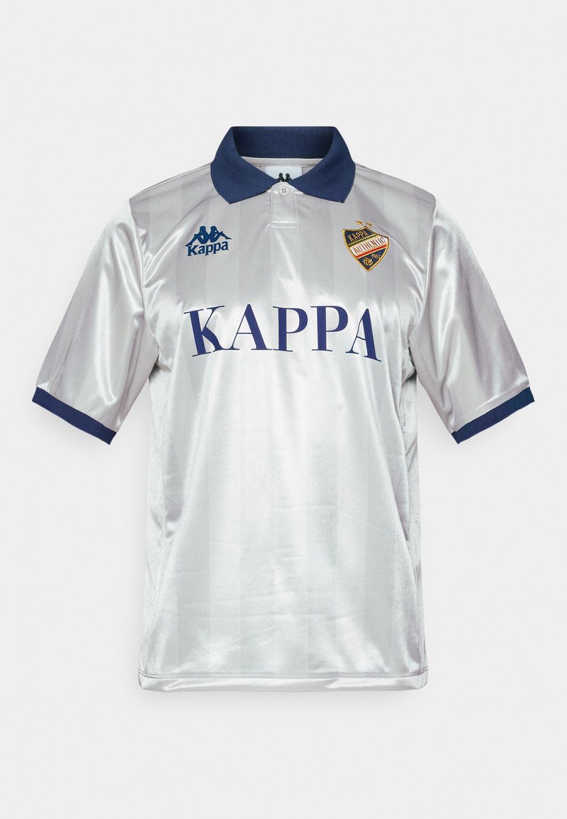 Kappa Poloshirt zilverkleurig Kappa Poloshirt zilverkleurig