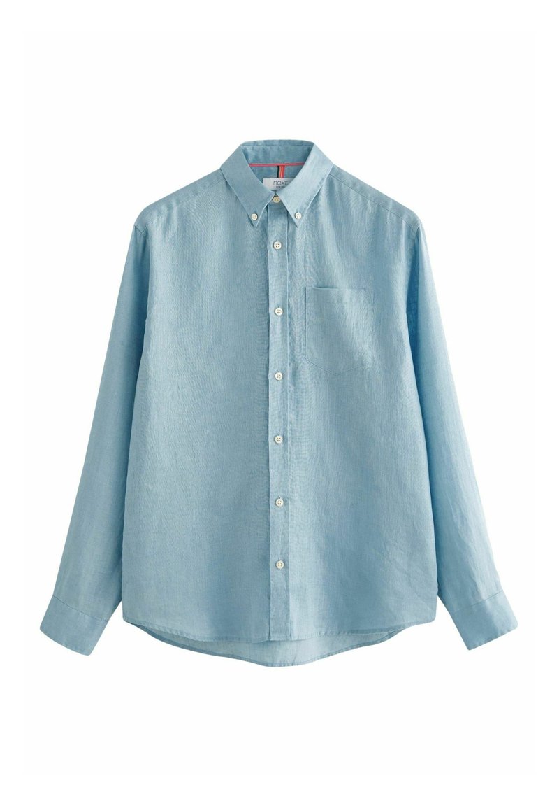 Next SIGNATURE LONG SLEEVE COLLAR - Ing - light blue