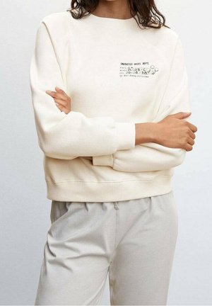 Sweatshirt - off-white