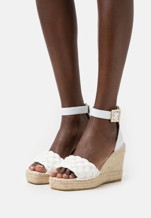 Espadrij l´originale High heeled sandals - white
