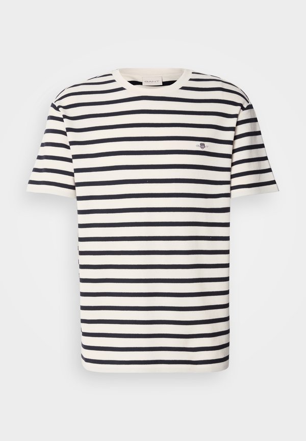 STRIPE - Print T-shirt - cream3