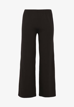 YOEK MIT EINEM ELASTISCHEN BUND - Trousers - black