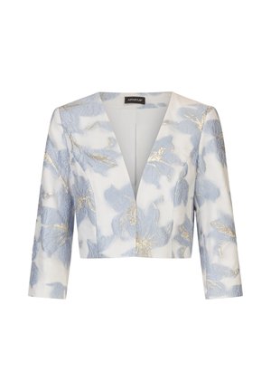 Apart JACQUARD BOLERO - Blazer - hellblau creme