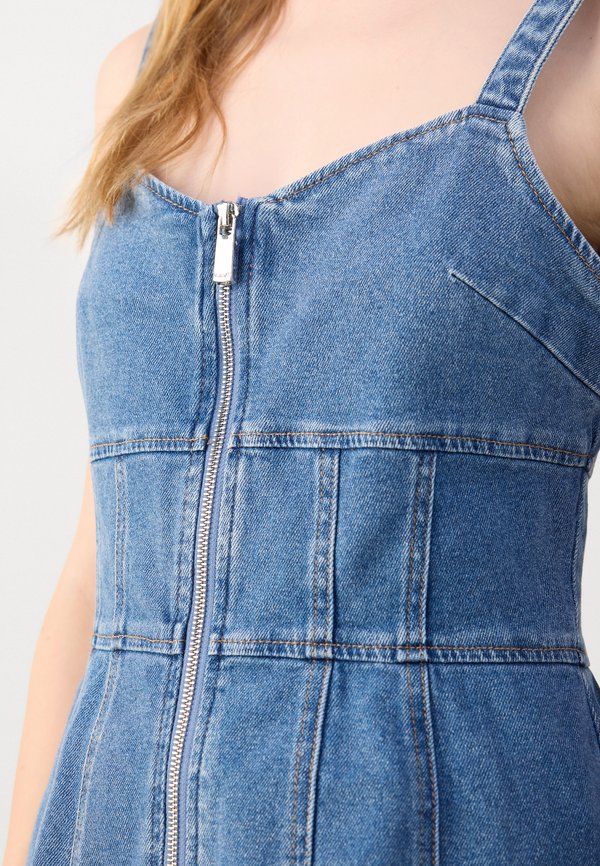 Denim dress - denim stone2