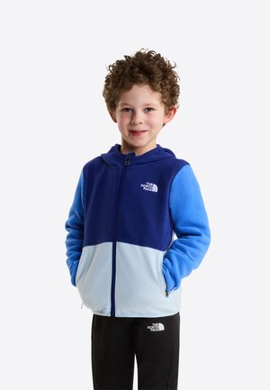 The North Face, GLACIER HOODIE UNISEX - Яке от полар - bold blue/polar haze-active blue