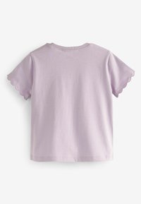 Next SHORT SLEEVE SCALLOP 3 PACK - REGULAR FIT - Nyomott mintás póló - lilac purple