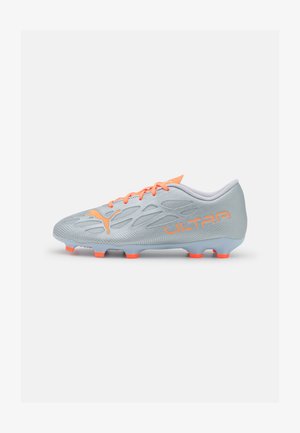 ULTRA 4.4 FG/AG JR UNISEX - Voetbalschoenen met kunststof noppen - diamond silver/neon citrus