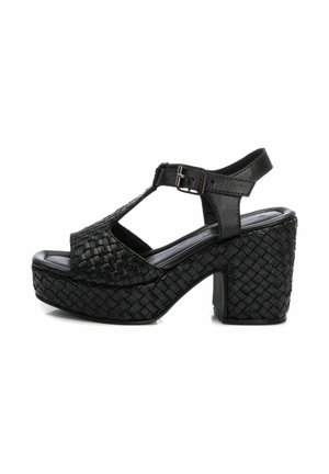 Sandali con tacco - black