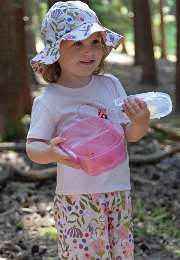 HAPPY LADYBUG - Hut - weiß rosa grün