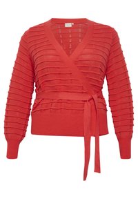 Kaffe Curve KCEMMI  - Cardigan - cayenne