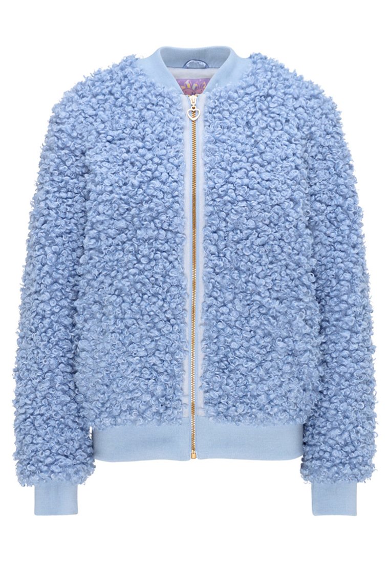 myMo Winterjacke hellblau
